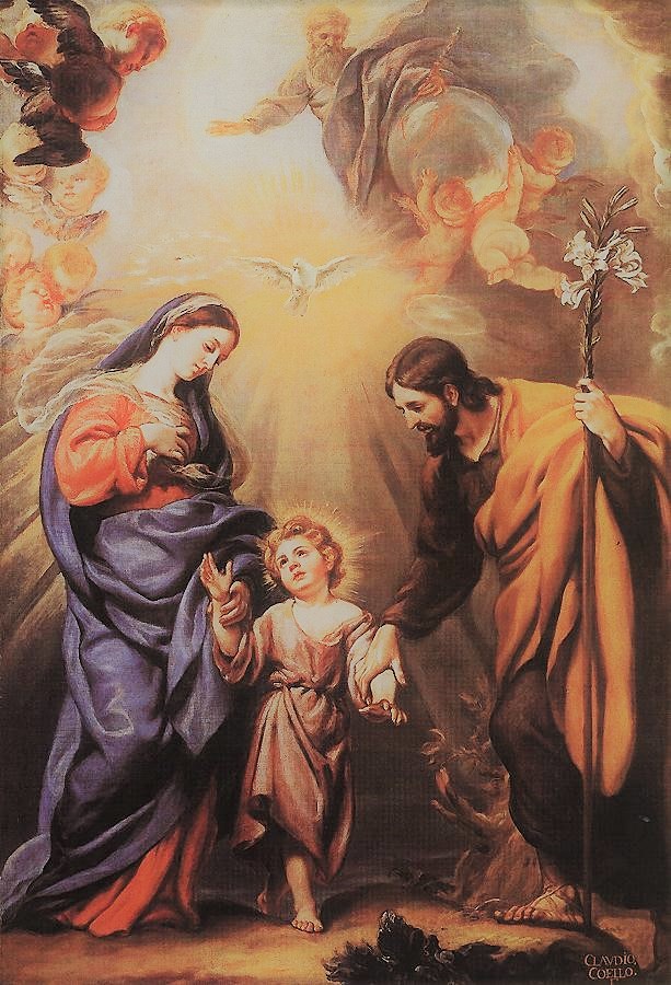   The Holy Family, model for all families.  